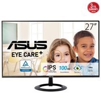 Asus VZ27EHF 100 Hz 1 ms 27 inç FHD Flat IPS VGA HDMI 1920x1080 px LED Monitör
