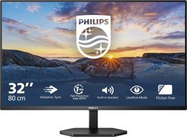 Philips 32E1N3100LA 75 Hz 4 ms 31.5 inç FHD Flat VA Hoparlörlü HDMI 1920x1080 px LED Monitör