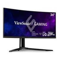 Viewsonic Elite XG341C-2K 200 Hz 1 ms 34 inç WQHD Flat VA Hoparlörlü HDMI Freesync 2560x1440 px LED Monitör