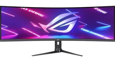 Asus ROG Strix XG49WCR 165 Hz 1 ms 49 inç UW-DQHD Flat Dokunmatik VA Hoparlörlü HDMI 5120x1440 px LED Monitör