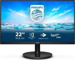 Philips 222V8LA 75 Hz 4 ms 22 inç FHD Flat VA Hoparlörlü VGA HDMI Freesync 1920x1080 px LCD Monitör