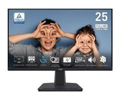 MSI Pro MP251P 100 Hz 1 ms 24.5 inç FHD Flat IPS Hoparlörlü VGA HDMI 1920x1080 px LED Monitör