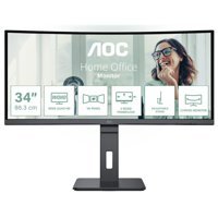 AOC CU34P3CV 100 Hz 1 ms 34 inç UWQHD Curved VA HDMI 3440x1440 px LED Monitör