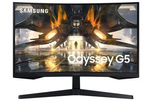 Samsung Odyssey G5 LS27AG550EUXUF 165 Hz 1 ms 27 inç WQHD Curved VA HDMI Freesync 2560x1440 px LED Monitör