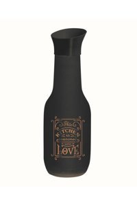 Herevin Kitchen Love Plastik Kapaklı Cam Sürahi 1 lt