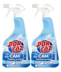 Porçöz Cam Temizleyici Sprey 2x750 ml