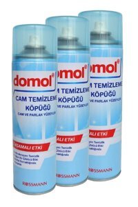 Domol Cam Temizleyici Köpük 3x500 ml