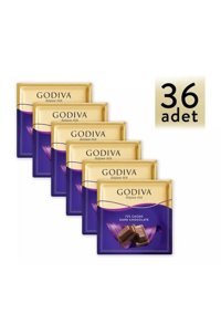 Godiva Kare Bitter Çikolata 60 gr 36 Adet