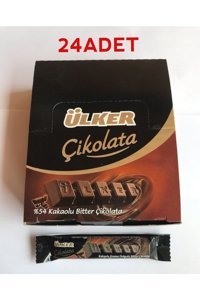 Ülker Bitter Çikolata 6.6 gr 24 Adet