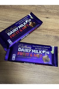 Cadbury Dairy Bademli-Üzümlü Çikolata 110 gr 2 Adet
