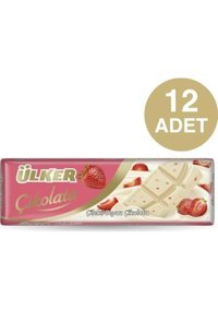 Ülker Baton Çilekli Çikolata 30 gr 12 Adet