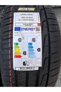 Milestone 185/35 R17 82V Reinforced Carmille Sport Yaz Lastiği 2024