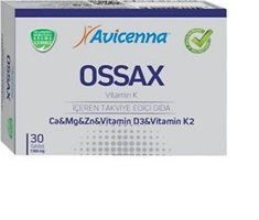 Avicenna Ossax Aromasız Yetişkin Vitamin 30 Şase