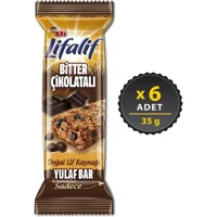 Eti Lifalif Bar Bitter Çikolata 35 gr 6 Adet