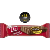 Eti Sütlü Çikolata Sütlü Çikolata 34 gr 18 Adet