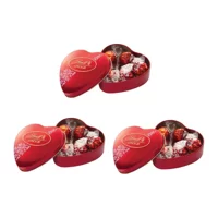 Lindt Heart Tin Sade Çikolata 63 gr 3 Adet