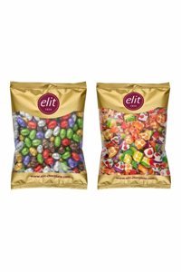 Elit Chocoeggy Yumurta Karışık Meyveli Çikolata 1 kg 2 Adet