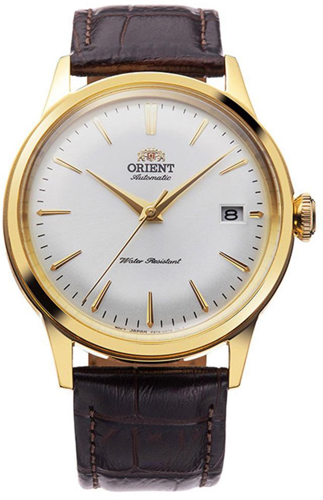 Orient RA-AC0M01S10B Takvimli 38.4 mm Kahverengi Deri Kordon Analog Kol Saati