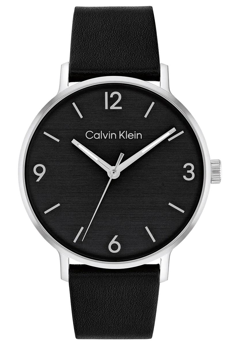 Calvin Klein CK25200437 42 mm Siyah Deri Kordon Analog Erkek Kol Saati