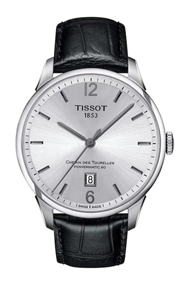 Tissot T0994071603700 Takvimli 44 mm Siyah Çelik Kordon Analog Kol Saati