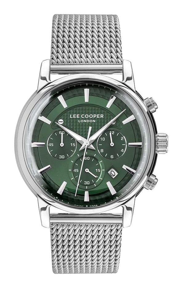 Lee Cooper LC07345.370 Takvimli 44 mm Çelik Kordon Analog Erkek Kol Saati
