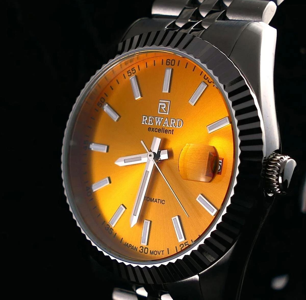 Reward A144347 Takvimli 40 mm Çelik Kordon Analog Kol Saati