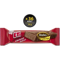 Eti Hoşbeş Sade Çikolata 34 gr 36 Adet