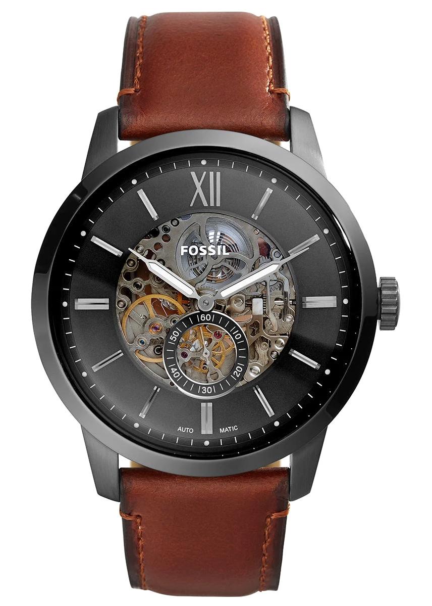 Fossil ME3181 48 mm Kahverengi Deri Kordon Analog Erkek Kol Saati