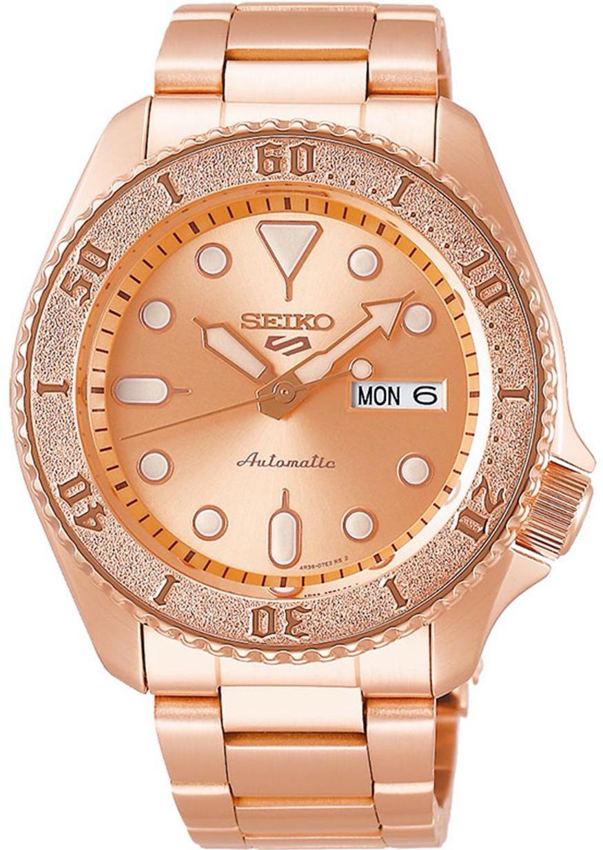 Seiko SRPE72K Takvimli 43 mm Bakır Çelik Kordon Analog Erkek Kol Saati
