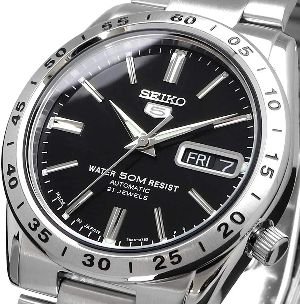 Seiko SNKE01J1 Takvimli 39 mm Çelik Kordon Analog Erkek Kol Saati