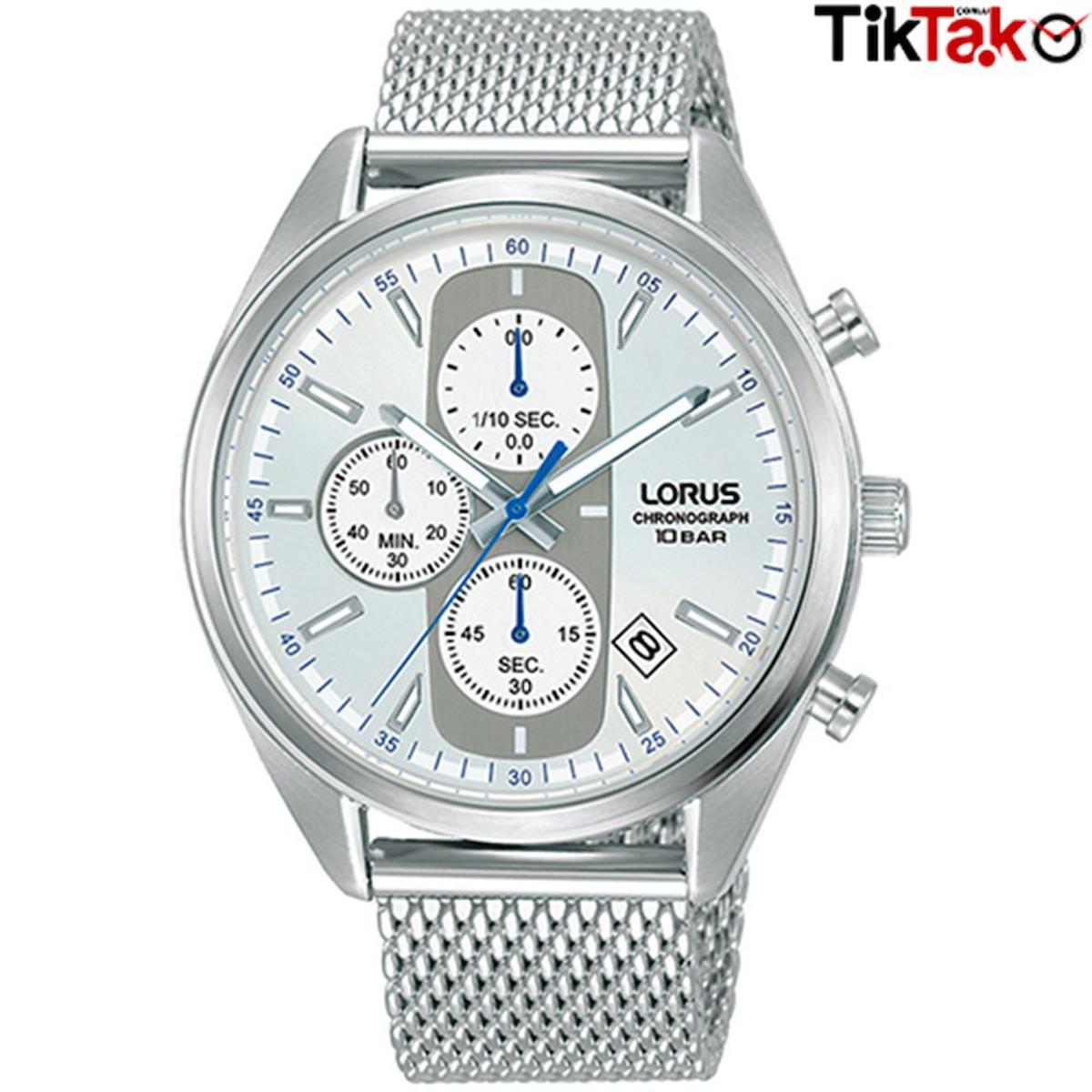 Lorus RM355GX9 Takvimli 42 mm Çelik Kordon Analog Erkek Kol Saati