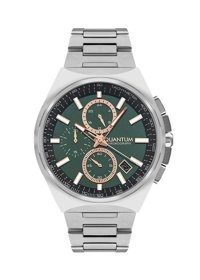 Quantum TTG899.570 45 mm Gri Titanyum Kordon Analog Erkek Kol Saati