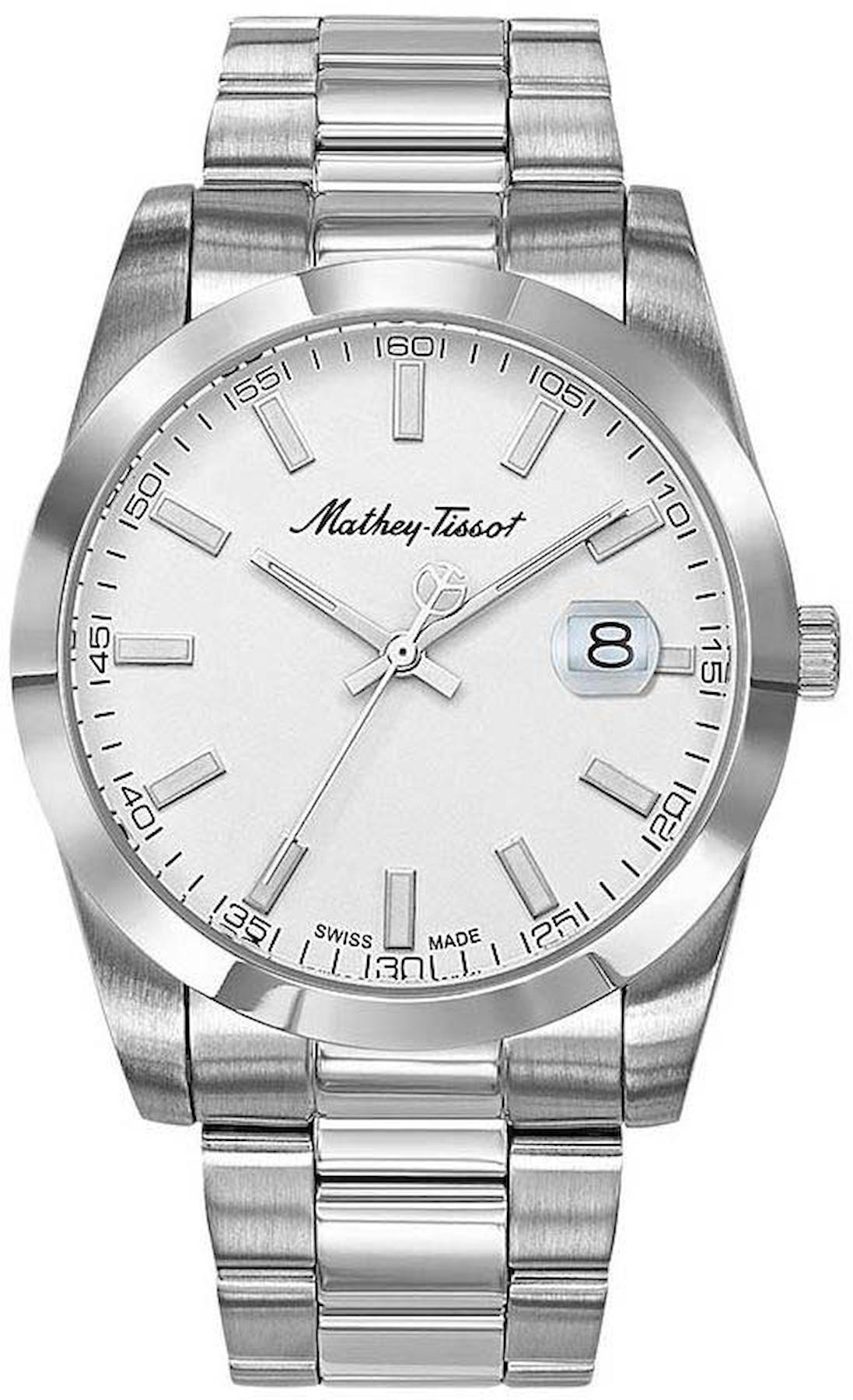 Tissot H450AI Takvimli 44 mm Çelik Kordon Analog Kol Saati
