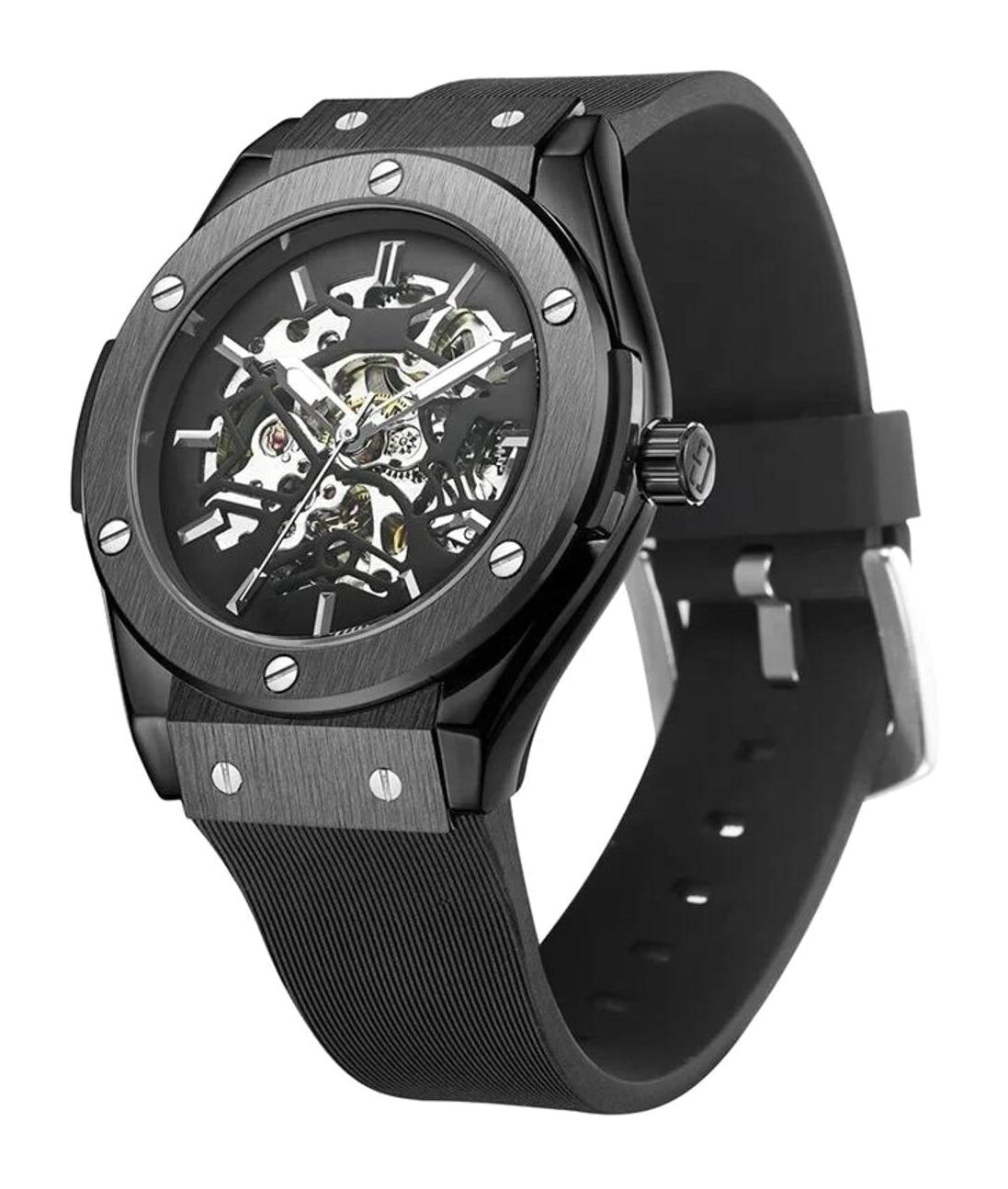 Sewor TYC00563597850 41-45 mm Siyah Silikon Kordon Analog Erkek Kol Saati