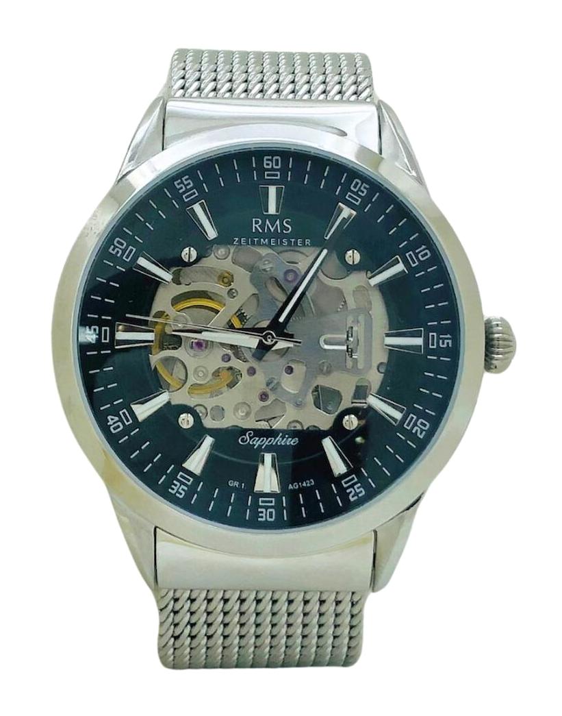 Romanson GR.1.AG1423.01 44 mm Çelik Kordon Analog Erkek Kol Saati