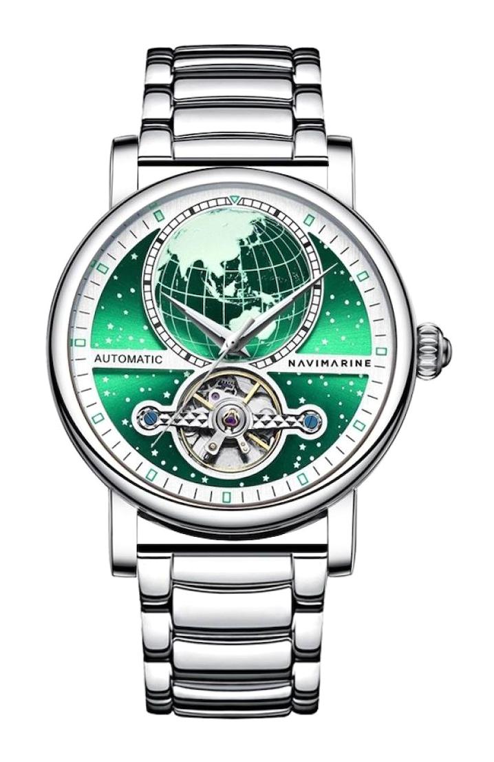 Navimarine AS001 43 mm Çelik Kordon Analog Erkek Kol Saati