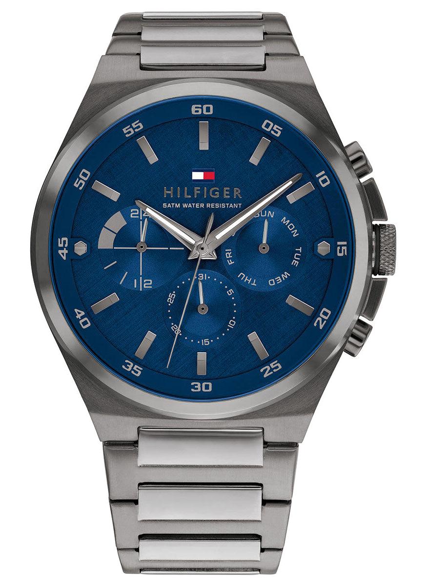 Tommy Hilfiger TH1792089 Takvimli 46 mm Çelik Kordon Analog Erkek Kol Saati