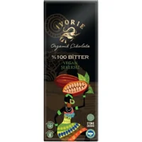 Ivorie Vegan Bitter Çikolata 40 gr