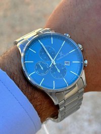 Daniel Klein DK.FT.1.154 Takvimli 42 mm Çelik Kordon Analog Erkek Kol Saati