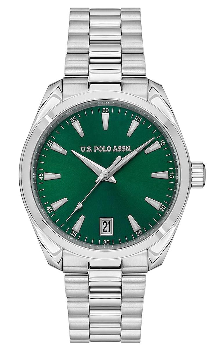 U.S. Polo Assn USPA1095-05 Takvimli 41 mm Çelik Kordon Analog Erkek Kol Saati