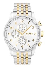 Hugo Boss HB1513499 Pusulalı Takvimli 44 mm Altın-Çelik Kordon Analog Erkek Kol Saati