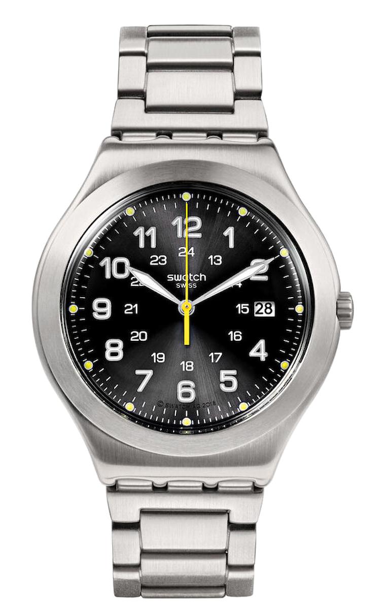 Swatch YWS439G Takvimli 44 mm Metal Kordon Analog Erkek Kol Saati