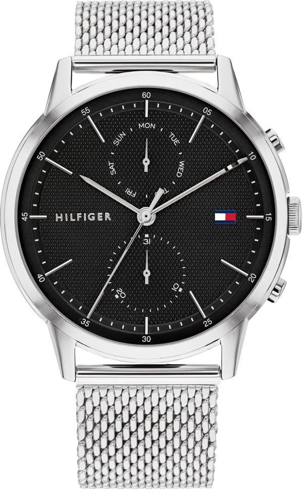 Tommy Hilfiger TH1710433 Takvimli 44 mm Çelik Kordon Analog Erkek Kol Saati
