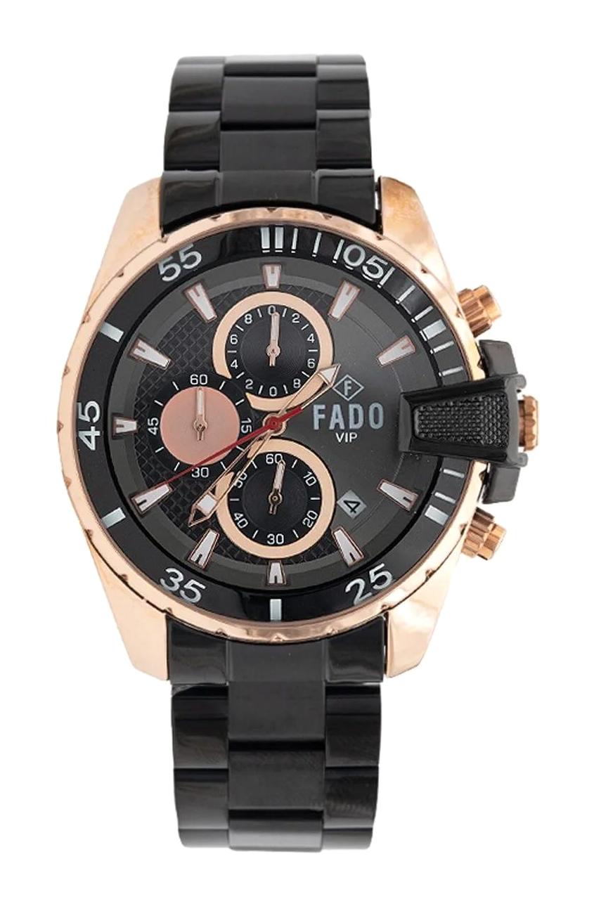 Q&Q RH 0142 Takvimli Siyah Kordon Analog Kol Saati