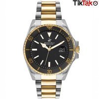Beverly Hills Polo Club BP3234X405 Takvimli 44 mm Altın-Çelik Kordon Analog Erkek Kol Saati