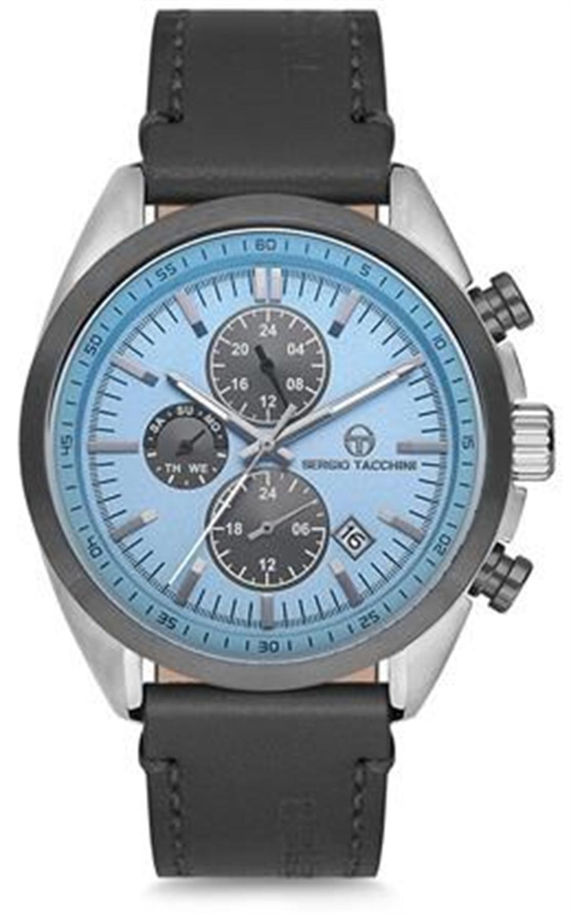 Sergio Tacchini ST.5.144.03 Takvimli 43 mm Çelik Kordon Analog Erkek Kol Saati