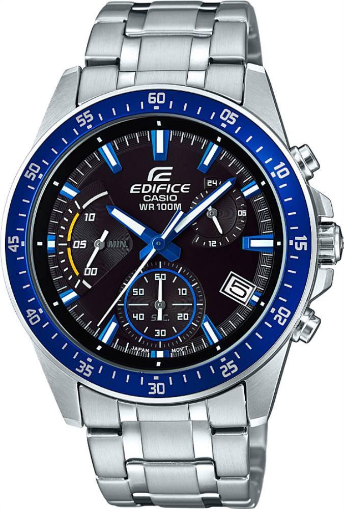 Casio EFV-540D-1A2VUDF Takvimli 43.8 mm Çelik Kordon Analog Kol Saati