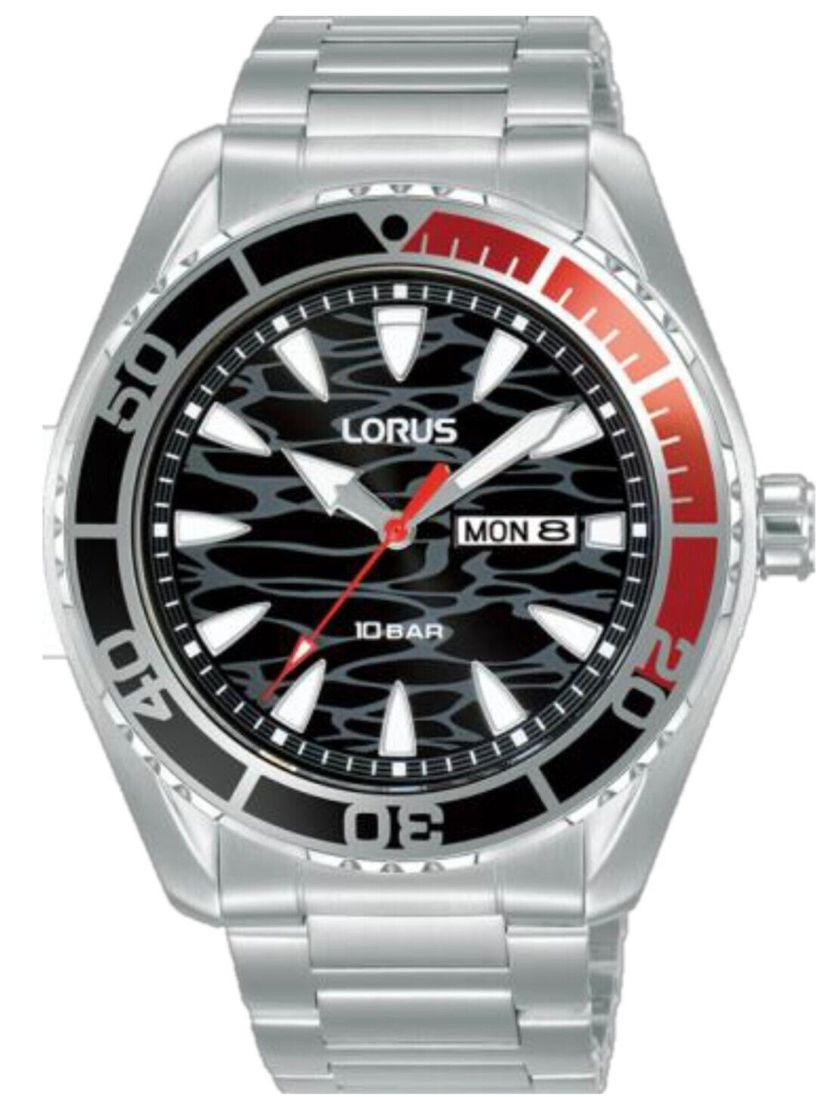 Lorus RH381AX9 Takvimli 43 mm Çelik Kordon Analog Erkek Kol Saati