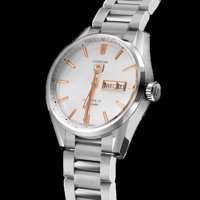 Tag Heuer CARRERA 5 WAR201D.BA0723 Takvimli 44 mm Çelik Kordon Analog Erkek Kol Saati