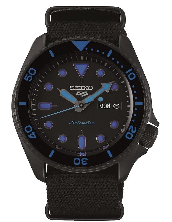 Seiko SRPD81K Takvimli 43 mm Kahverengi Kanvas Kordon Analog Erkek Kol Saati